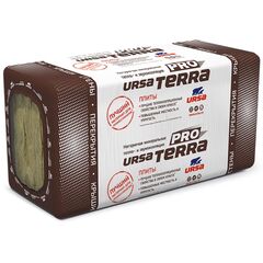 Минеральная вата URSA Terra 31 PN ER Плавающий пол 1250x600x20 мм 15 м²