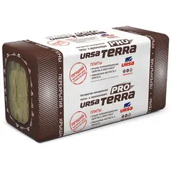 Минеральная вата URSA Terra 31 PN ER Плавающий пол 1250x600x20 мм 15 м²