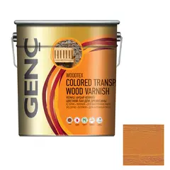 Лак защитный для дерева цветной Genc LT-2910 табачный 0.75 l