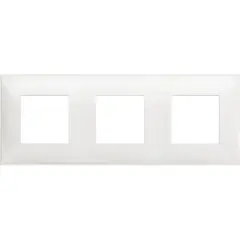 Frame Bticino 3 2 module white Classia