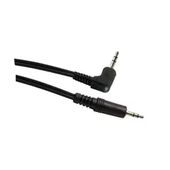 Кабель звуковой Dpm 2X 3.5 mm jack male черный 0.8 м