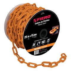 Plastic chain Fiero CAPL-8A Orange