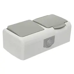 Socket EKF 2 IP45 80x138x50 with grounding