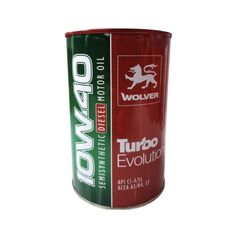 ზეთი ძრავის Wolver Turbo Evolution SAE 10W-40 1 ლ