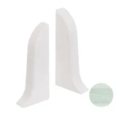 Cap for plinth VOX PVC Smart Flex BF-5130 oak bianco 2 pc.