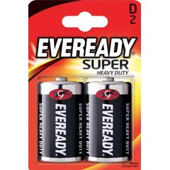 Battery Everyday Super Heavy Duty D 2 pcs