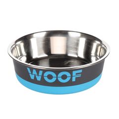 Bowl Flamingo WOOF GREY/BLUE 1,7l 21,5cm
