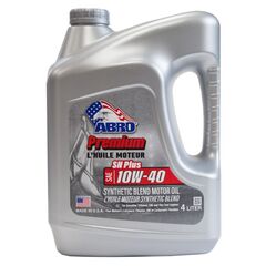 Motor oil Abro Premium Synthetic Blend Sae 10W-40 4 l (MO-SB-10-40-SNP-4L-F)