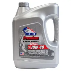 Motor oil Abro Premium Synthetic Blend Sae 10W-40 4 l (MO-SB-10-40-SNP-4L-F)