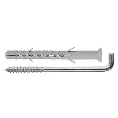 Expansion dowel Koelner 8x140 mm with angled hook 5x160 mm