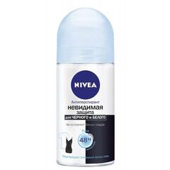 ბურთულიანი დეოდორანტი Nivea Pure Invisible protection for black and white 50 მლ