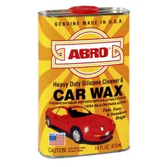 Silicone Cleaner and Car Wax Abro SW-300 473 ml
