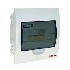 Plastic switchboard internal EKF ЩРВ-П-8 IP41 EKF PROxima 8 modular
