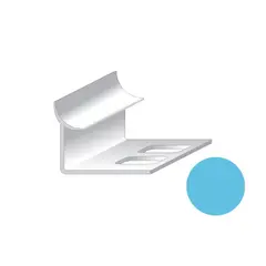 Inside corner for tiles Salag PVC 9/2500 mm pastel blue