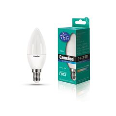 LED Lamp Camelion 8W С35 Е14 6500K