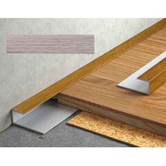 ზღურბლი-დაბოლოება ალუმინის Salag Stratus 12/930 მმ. პალისანდერი