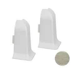 გარე კუთხე პლინტუსის Salag PVC Universal NG მუხა სპარტა