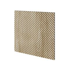 Панель фрезерованная из шпона дуба Lamele3D Brekka 600x600x11 мм