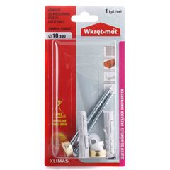 WC pan fixing kit Wkret-met BKMMX-10080Z 10x80 mm golden