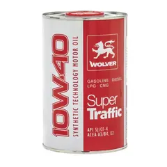 Engine oil Wolver Super Traffic SAE 10W-40 1 l