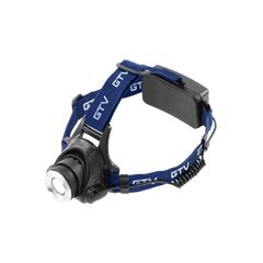 Flashlight GTV LED 6W 6400K 350Lm IP44 black