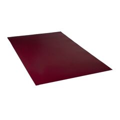 Flat metal sheet flat 0.35x1000x2000 mm 2 m² burgundy