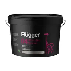 Краска для дерева для наружного использования Flugger 04 Wood Tex Opaque полуматовая 3 л