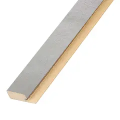 თამასა საწყისი Super Profil MDF 1234 თეთრი ცემენტი 2800x34x12 მმ