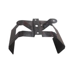Square downpipe holder 0.50x80x365 dark chocolate