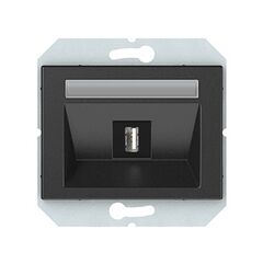 როზეტი Vilma Express XP 500 USB an 1 განყოფილებიანი ანტრაციტი
