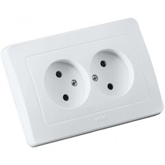 Socket white HEGEL ALFA РС16-341