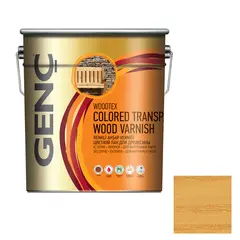 Лак защитный для дерева цветной Genc LT-0010 натуральный 0.75 l