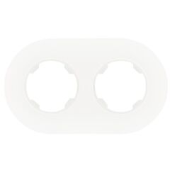 Frame round DPM Soul SEU5002W 2 sectional white
