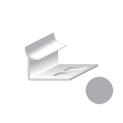 Inside corner for tiles Salag PVC 9/2500 mm light grey