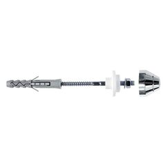 Urinal fixing kit Wkret-met BKMPX-12120S 12x120 mm 2 pcs silver