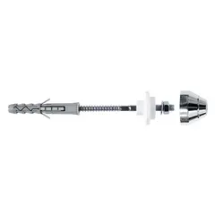 სამაგრი პისუარისთვის Wkret-met BKMPX-12120S 12x120 მმ 2ც  ვერცხლისფერი