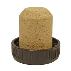 Пробка микроагломерат 29x9 27x19.5 мм 6 шт черная