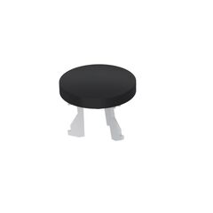 Заглушка декоративная для умывальника IZYAPI TYPE C-Black Matt