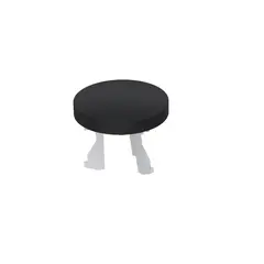 Заглушка декоративная для умывальника IZYAPI TYPE C-Black Matt