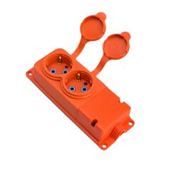 Rubber 2 ByLion orange 16A IP44 2KMP-O