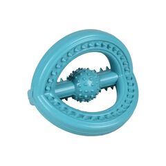 სათამაშო ძაღლის Flamingo RUFFUS BLUE 11x14X12,5სმ
