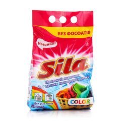 Washing powder SILA COLOR for colored fabric 1,5kg