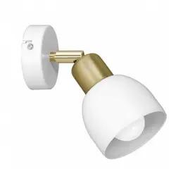 სპოტი LUMINEX 1 Fresno თეთრი ოქრო 3225 E27 1x MAX 60W