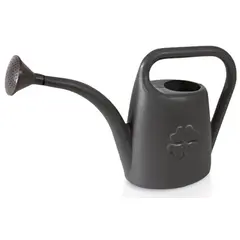 Plastic watering can Ikon5 black S433 4.5 l