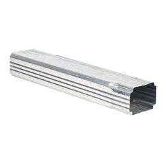 Square drainpipe Nova 0.50x370x1250 mm galvanized