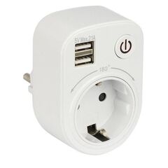 Розетка EKF 16A USB