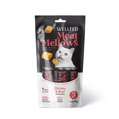 Cat treat Wellfed 25gr chicken and beef
