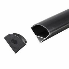 Profile V-TAC 2874 2000x15.8x15.8 mm black
