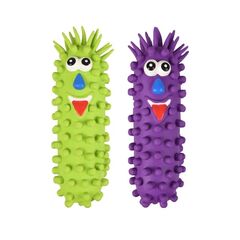 Dog toy Flamingo WORM WITH SPIKES 22cm