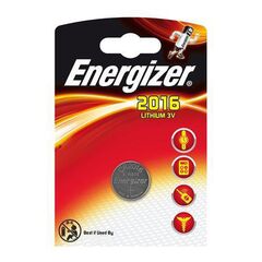 Батарейка Energizer CR2016 3V Lithium 1 шт
